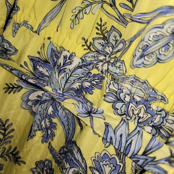 Loft Trellis Garden Midi Dress with tags - Picture 2 of 8